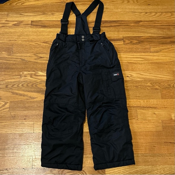 32 Degrees WeatherProof Kids Black Overalls, Snow Bib, Size XS 5/6 (Unisex) - Picture 1 of 9